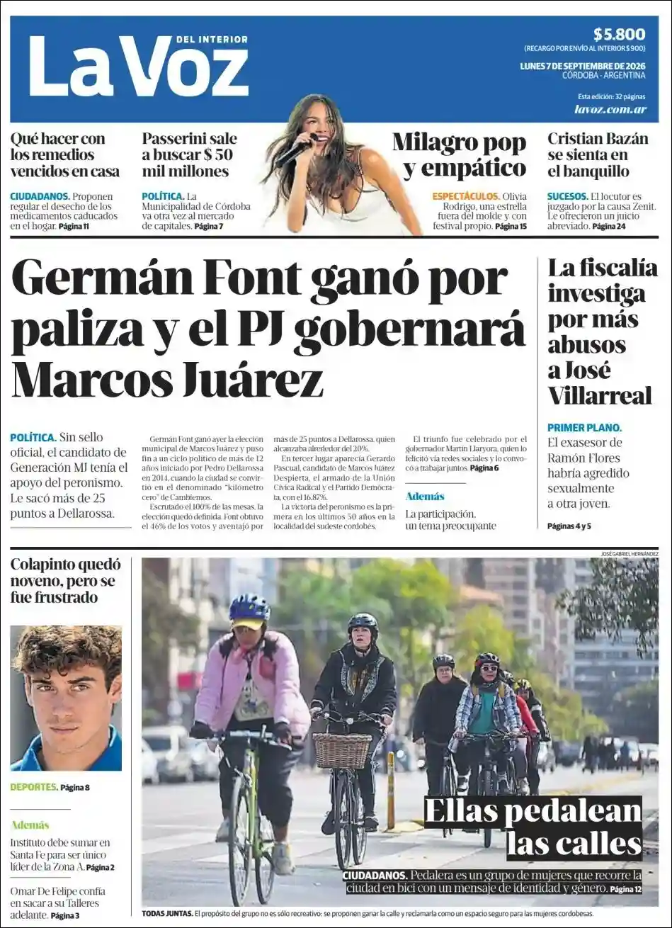 Evolucion Streaming | COOPERATIVA KEOKEN - Tapa del diario La Voz