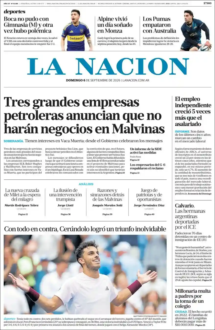 Evolucion Streaming | COOPERATIVA KEOKEN - Tapa del diario Nacion